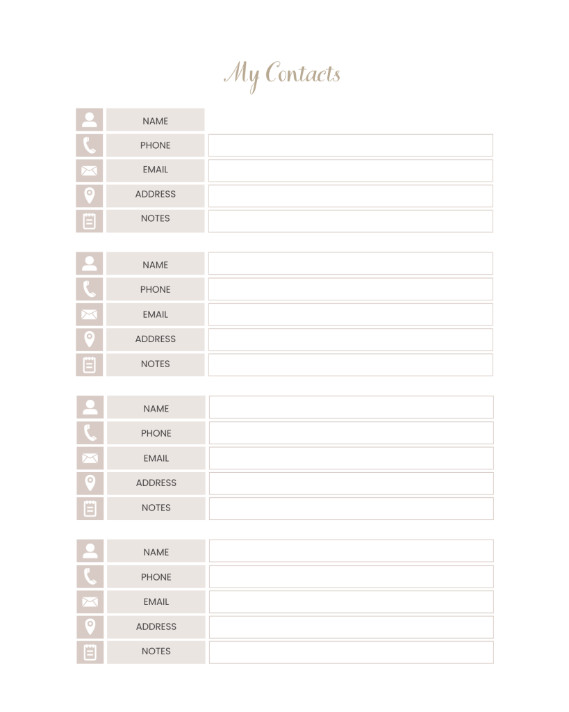 2026 Planner