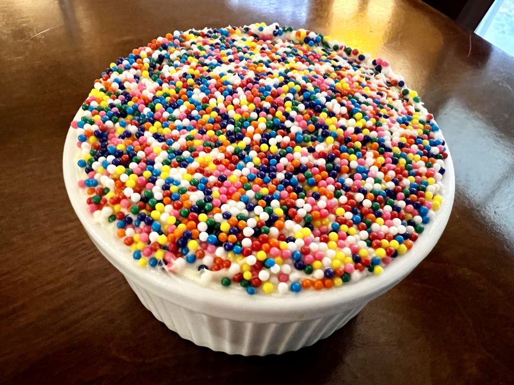 dot cake