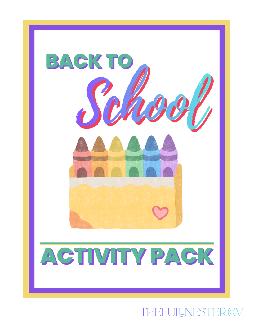 back to school activities