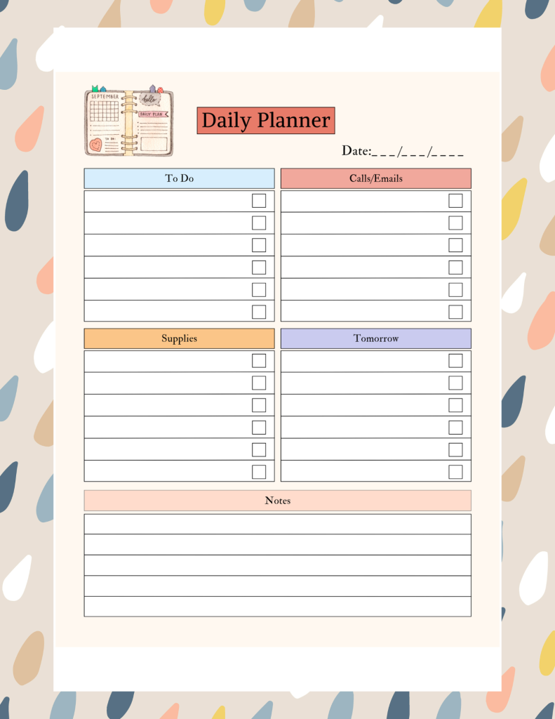 Teacher Planner