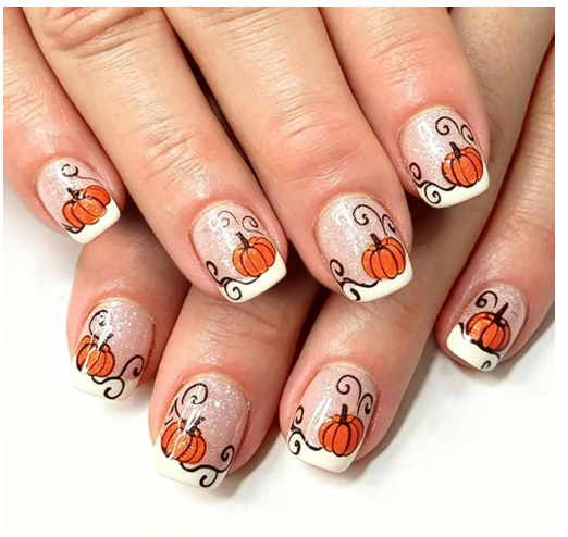 Pumpkin Spice Manicures
